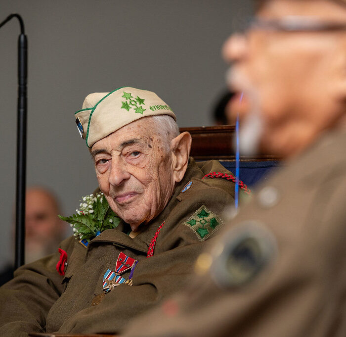 older male world war two veteran