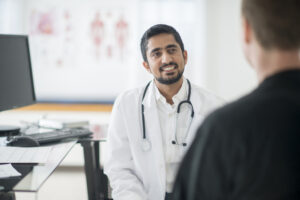 Talking to a Doctor During a Check Up