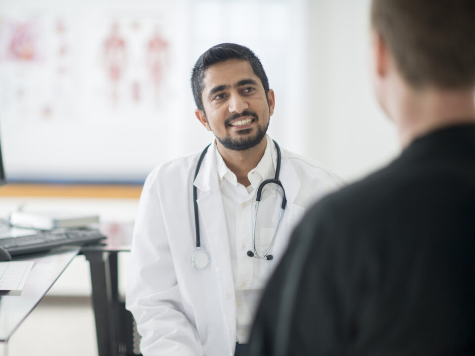 Talking to a Doctor During a Check Up